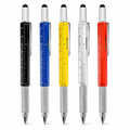 6-in-1 Multi-Tool Pen with Stylus, Ruler & Screwdriver