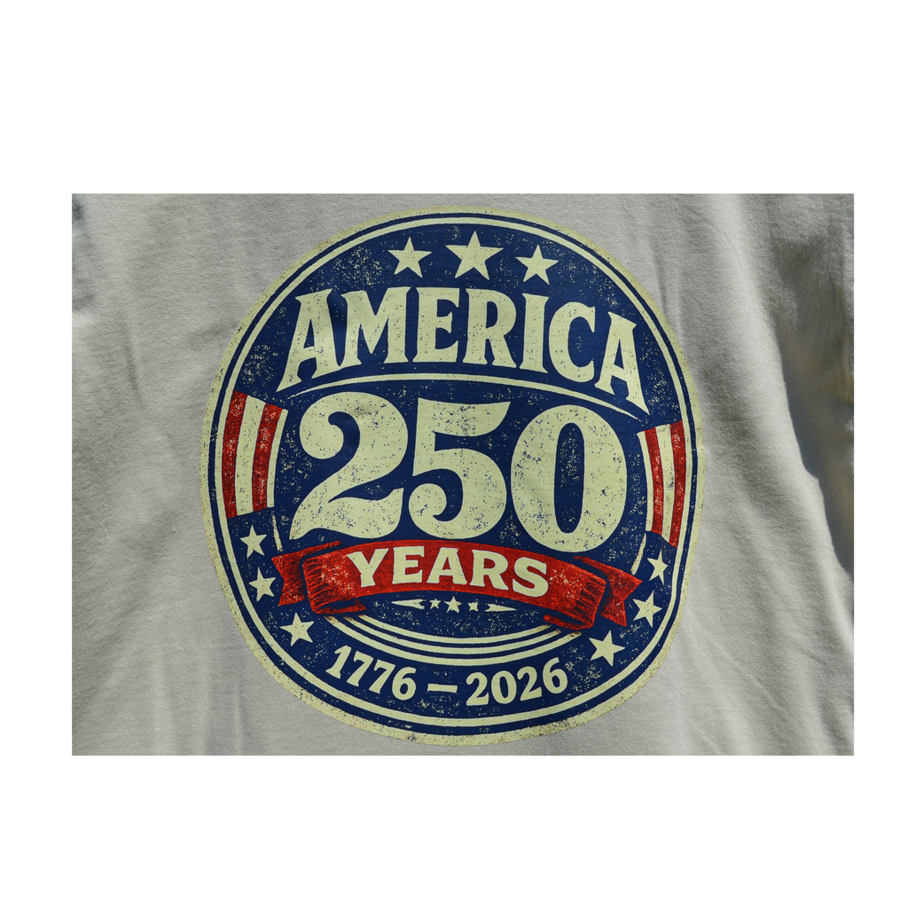 America 250 Years Patriotic Graphic Tee