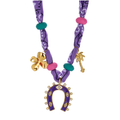 Horseshoe Charm Statement Necklace