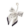 Braided Ribbon Bow Bag Charm