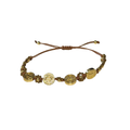 Gold Charm Adjustable Bracelet