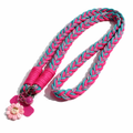 Braided Phone Lanyard with Charm – Durable Wrist Strap Keychain for Phone, Keys & Bags