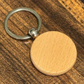 Custom Engraved Wooden Keychain
