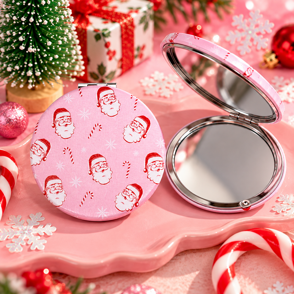 Christmas Compact Mirror