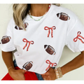 Little Daisy Closet Touchdown Bows Tee