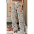 Leopard Print Wide-Leg Lounge Pants – Soft, Comfy & Stylish