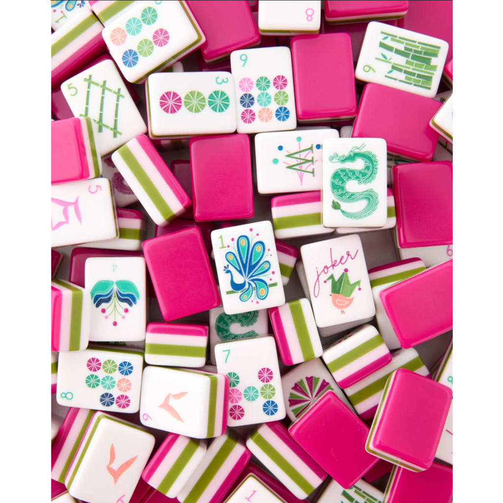 Pink Paradise Mahjong Gift Set
