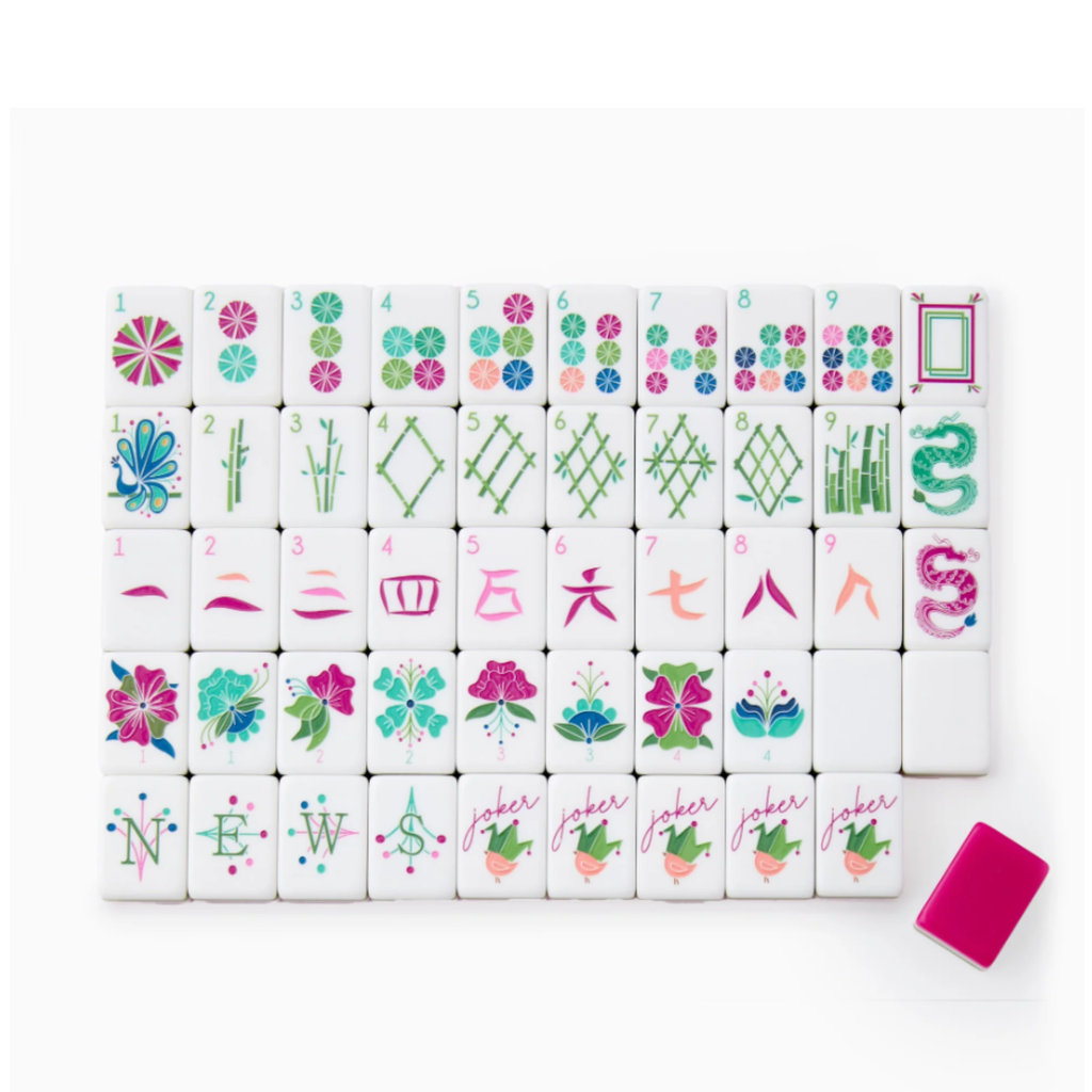 Pink Paradise Mahjong Gift Set