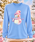 Pretty in Pink Snowman