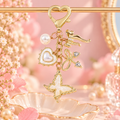Golden Garden Charm Keychain