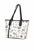 Graphic Print Everyday Tote Bag