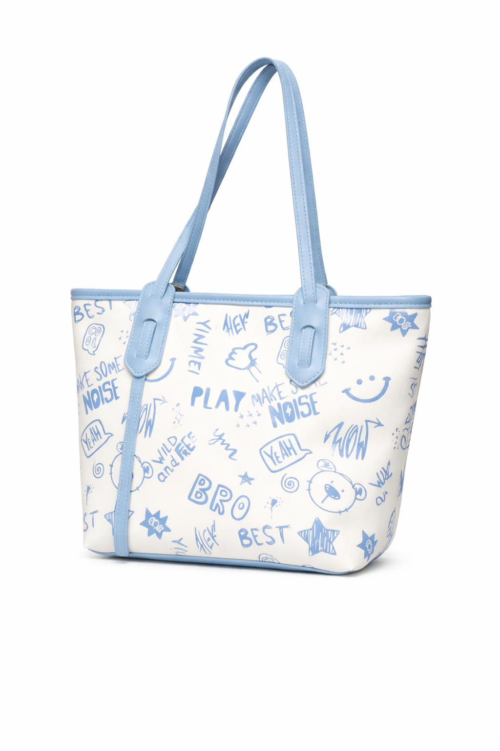 Graphic Print Everyday Tote Bag