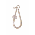 Rhinestone Bow Beaded Keychain & Phone Lanyard – Sparkly & Chic