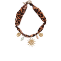 Sun Charm Statement Necklace