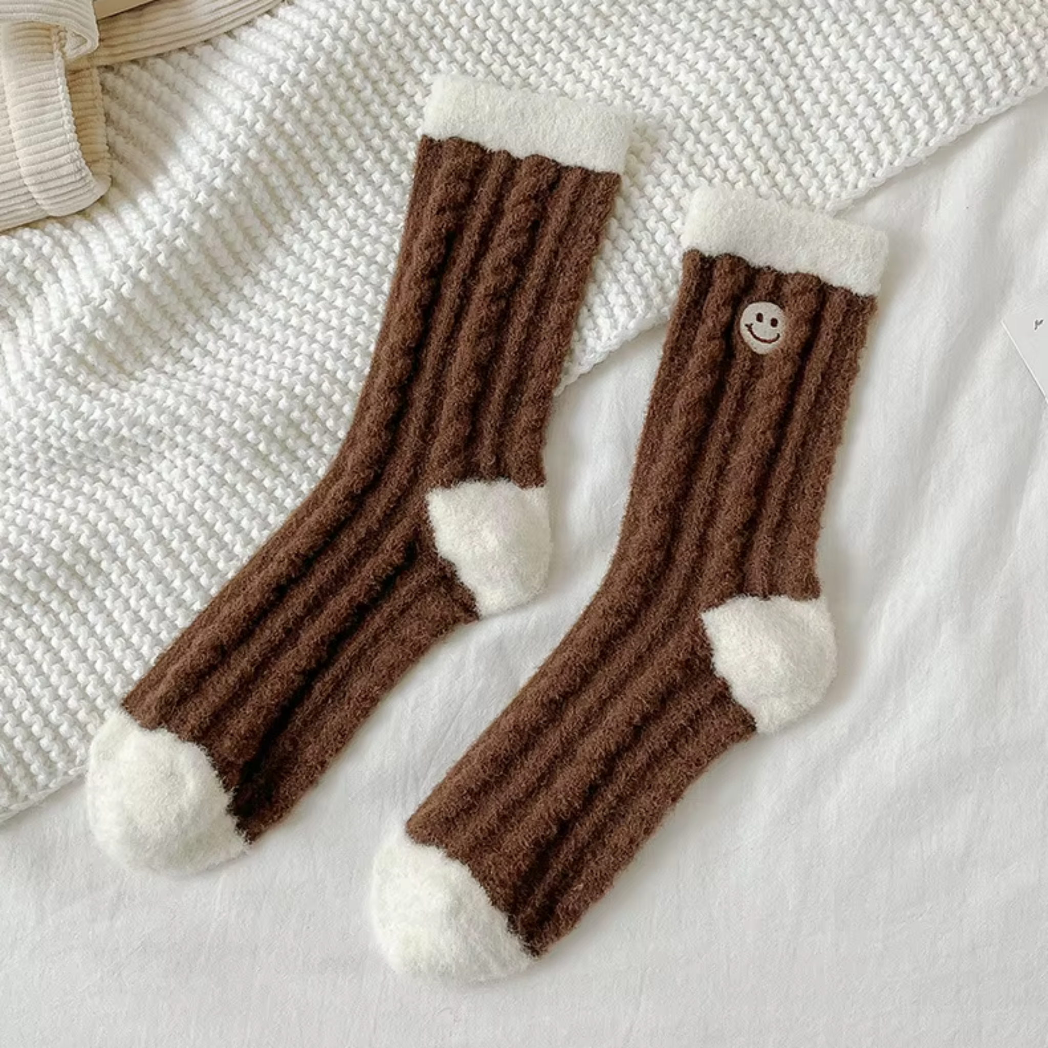 Cozy Plush Crew Socks