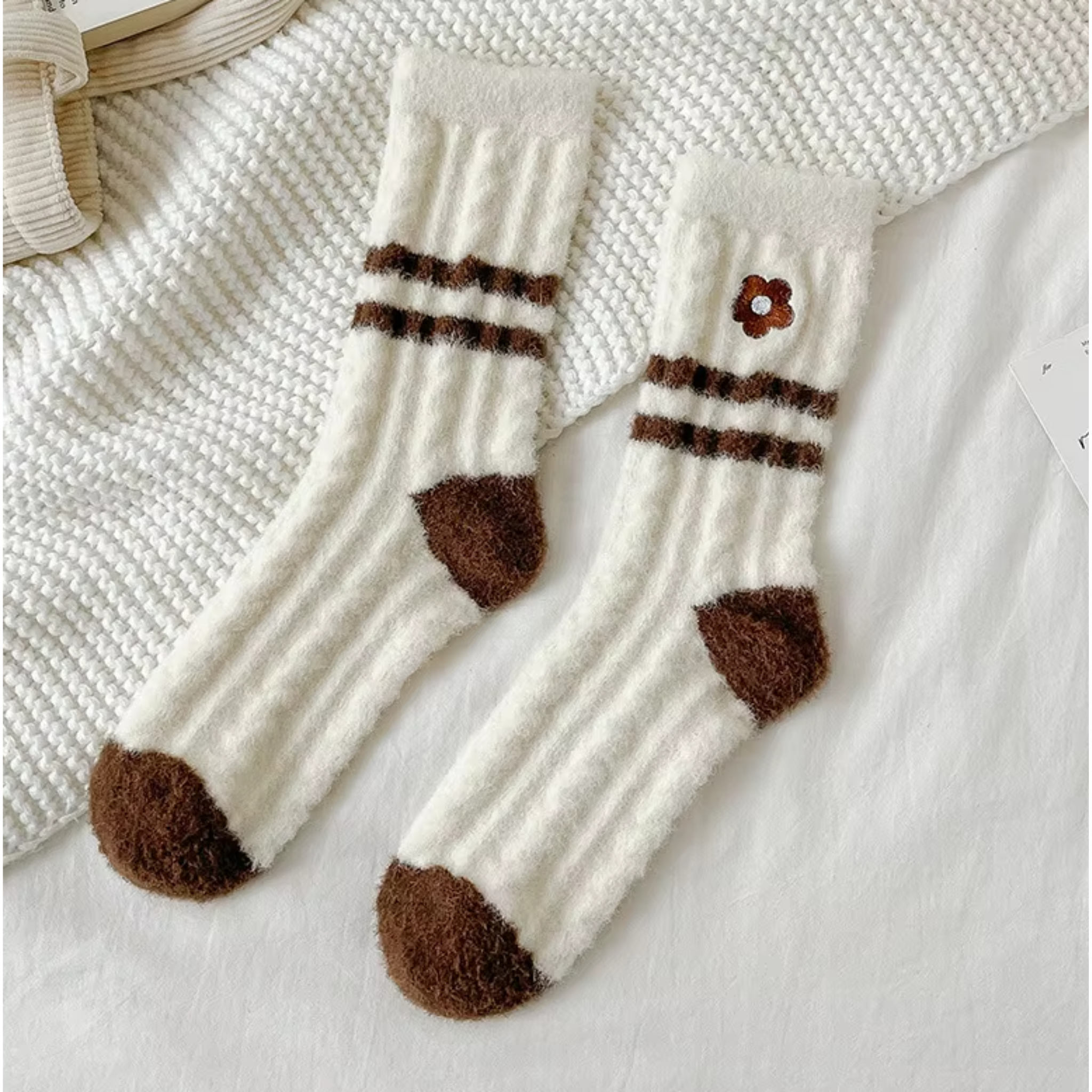 Cozy Plush Crew Socks