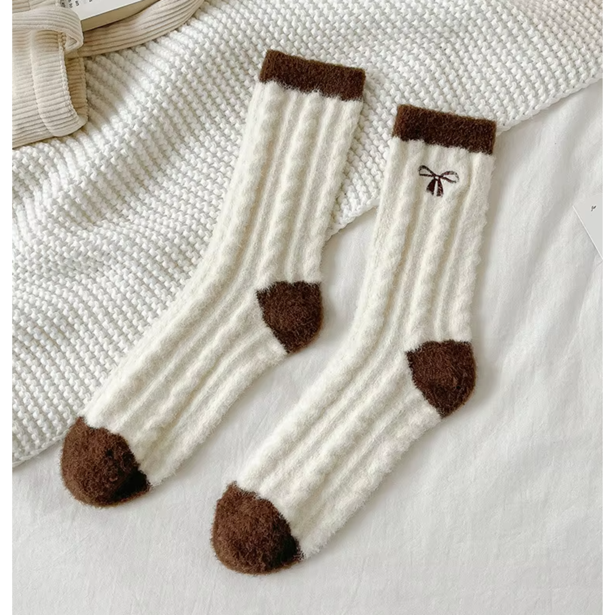 Cozy Plush Crew Socks