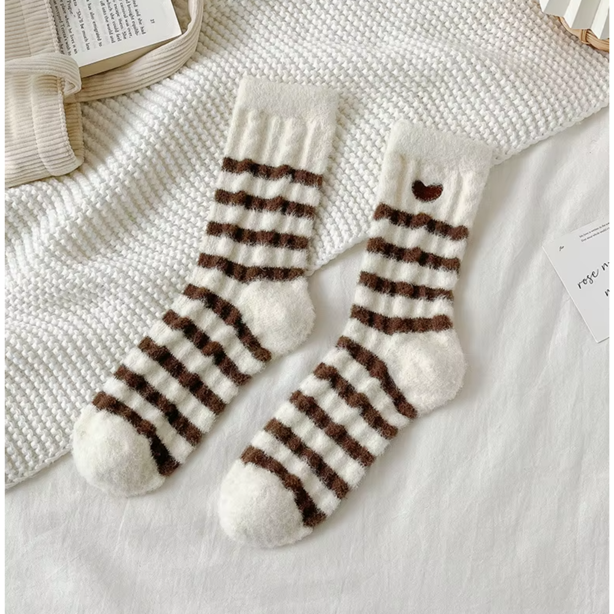 Cozy Plush Crew Socks