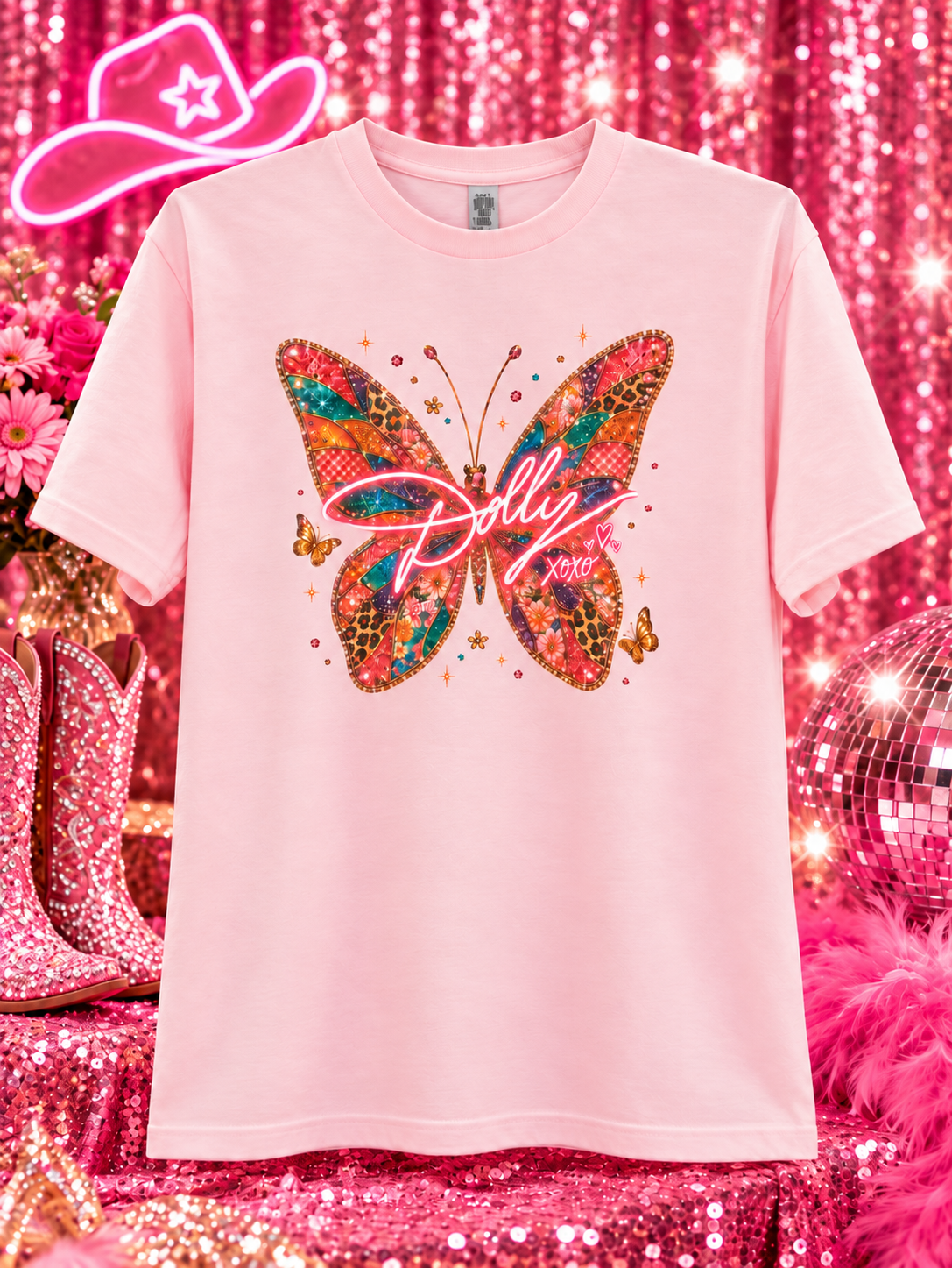 Dolly Butterfly Graphic Tee