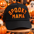Spooky Mama Embroidered Halloween Trucker Hat