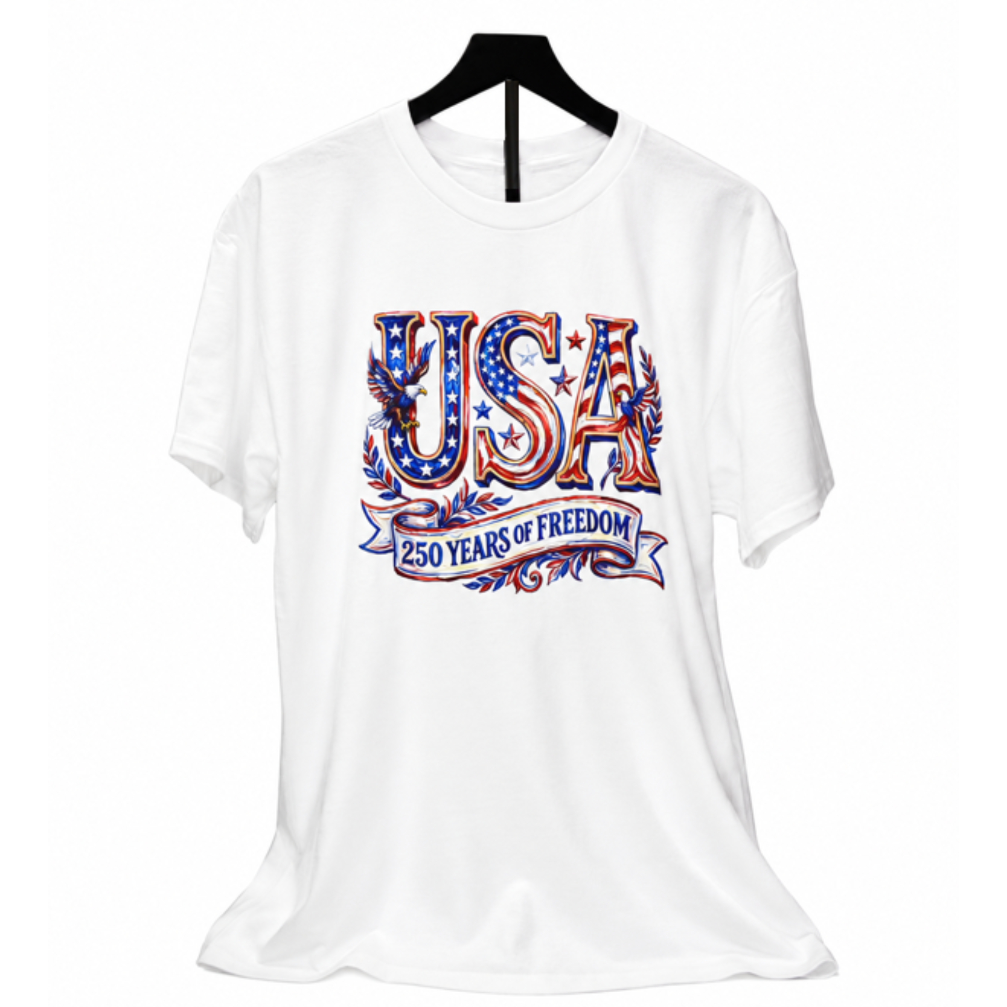 USA 250 Years of Freedom Patriotic Tee