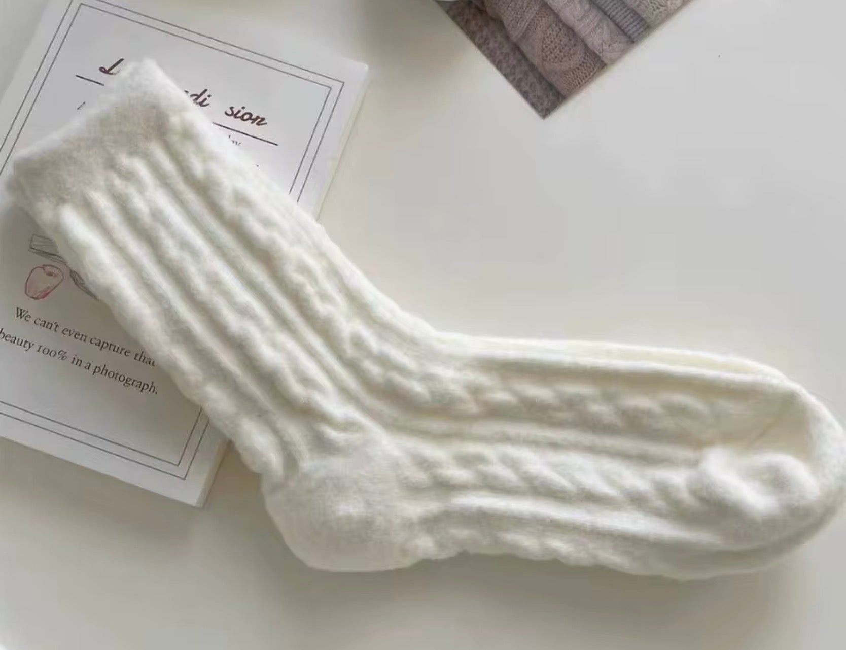 Ultra-Soft Cozy Knit Socks