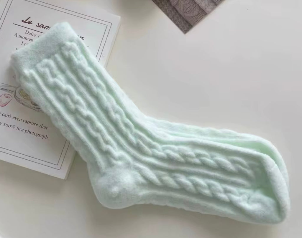 Ultra-Soft Cozy Knit Socks