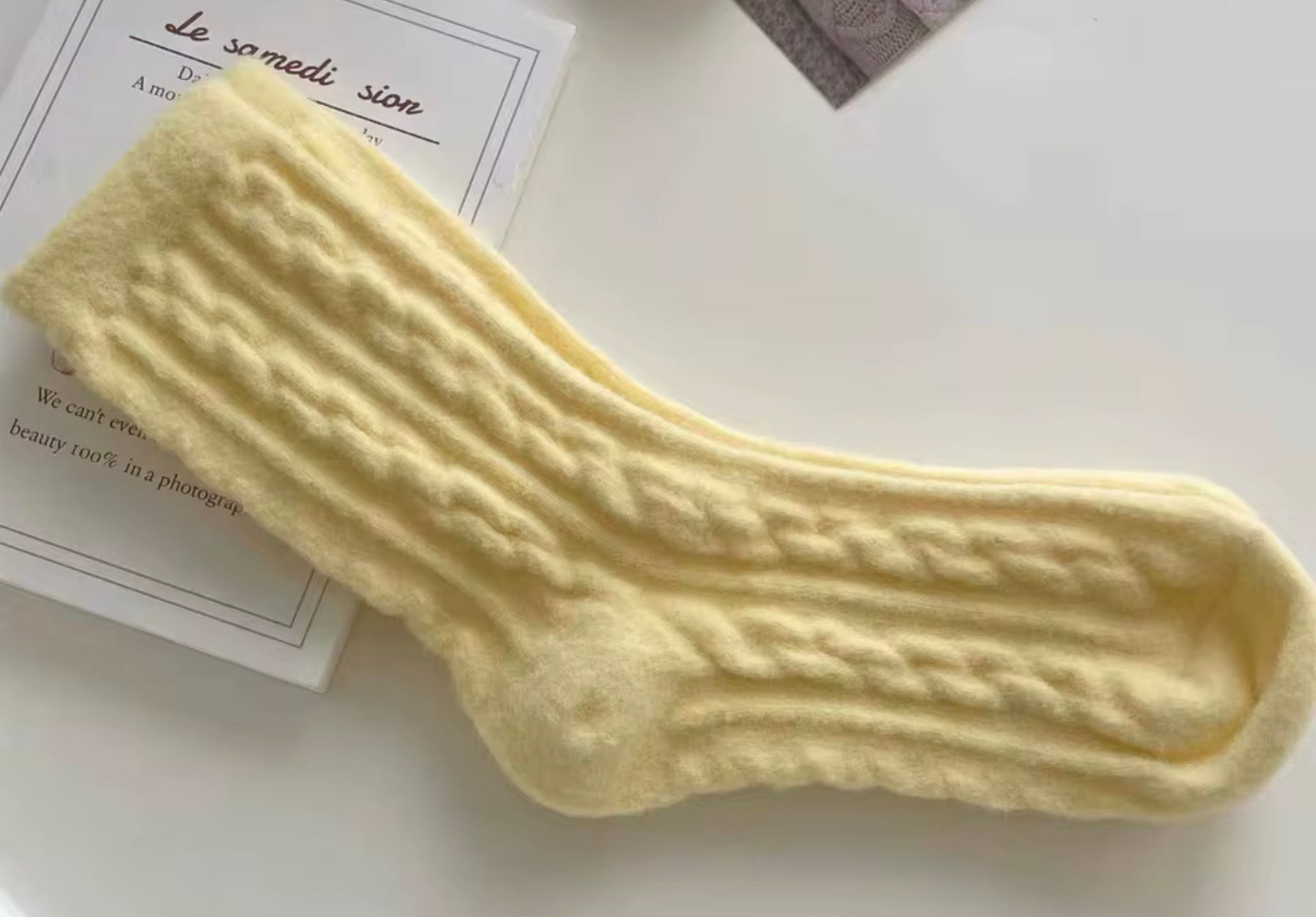 Ultra-Soft Cozy Knit Socks
