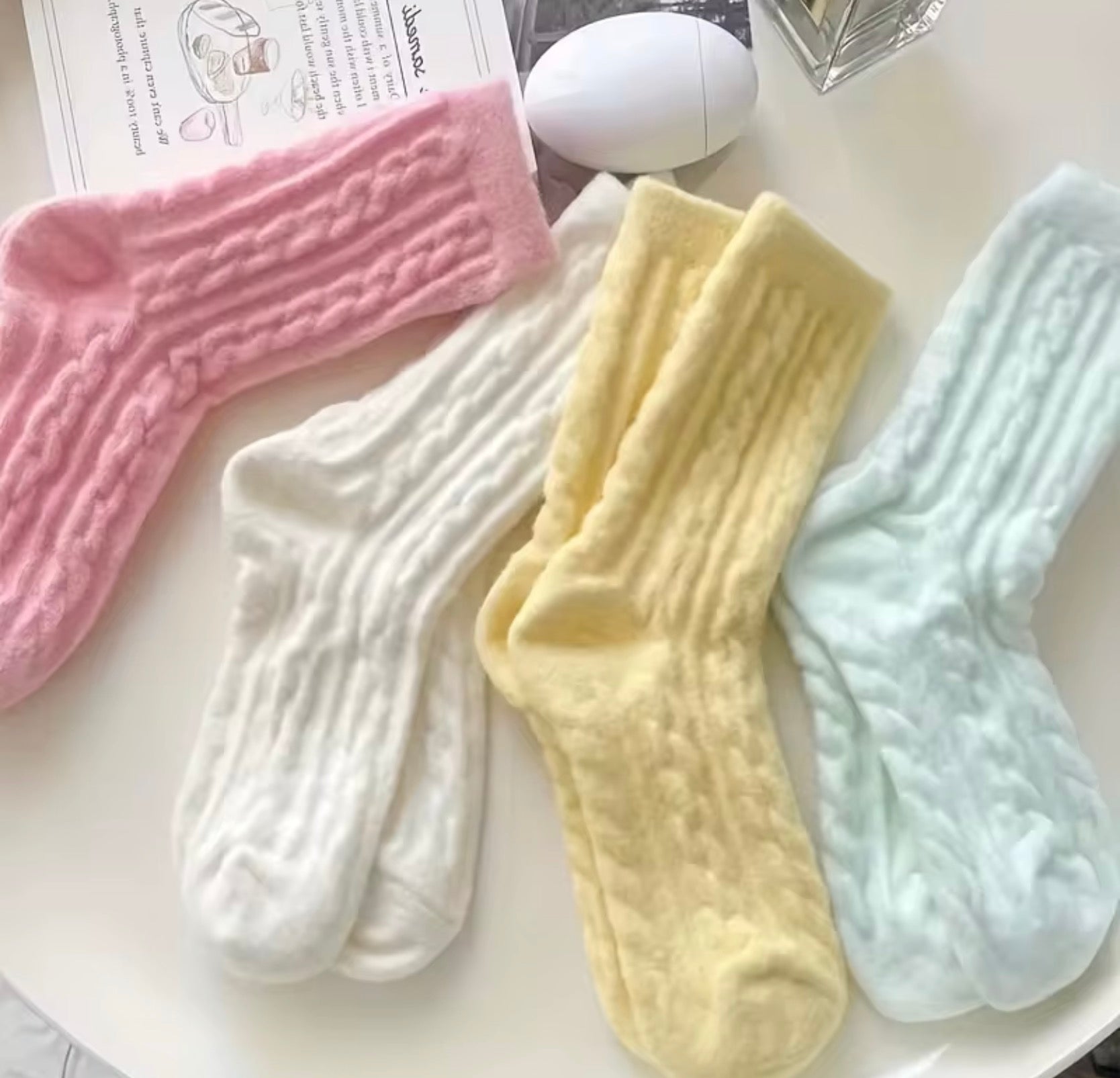 Ultra-Soft Cozy Knit Socks